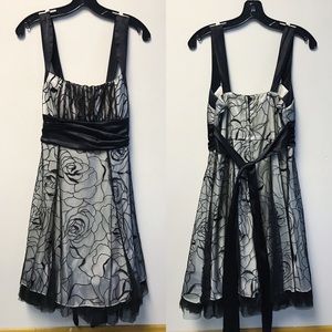 floral homecoming dress